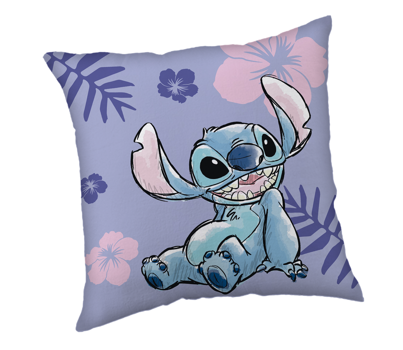 Jerry Fabrics Dekorační polštářek 40x40 cm - Lilo and Stitch