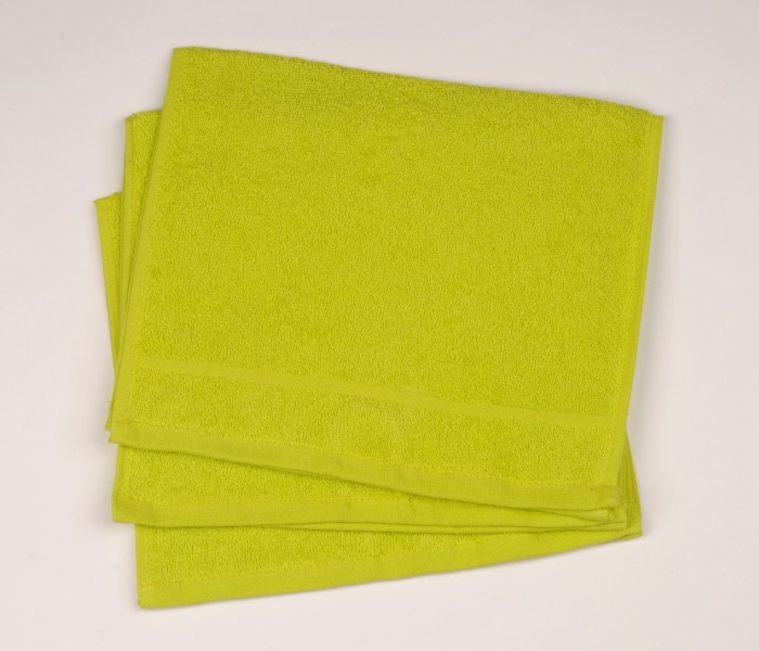 Levně Bavlněný froté ručník CLASSIC 30x50 cm - Zelená pistáciová