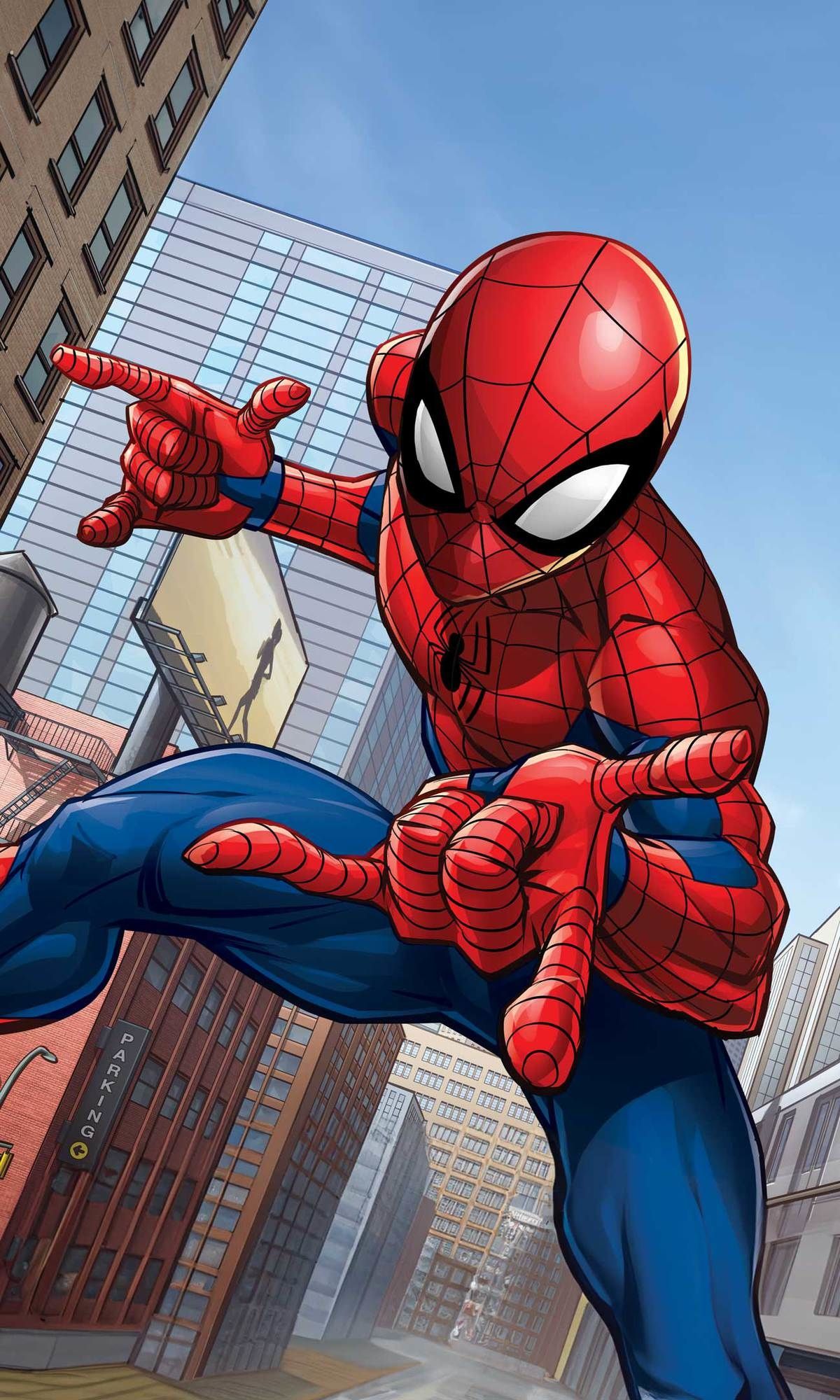 Jerry Fabrics Bavlněný froté ručníček 30x50 cm - Spider-man