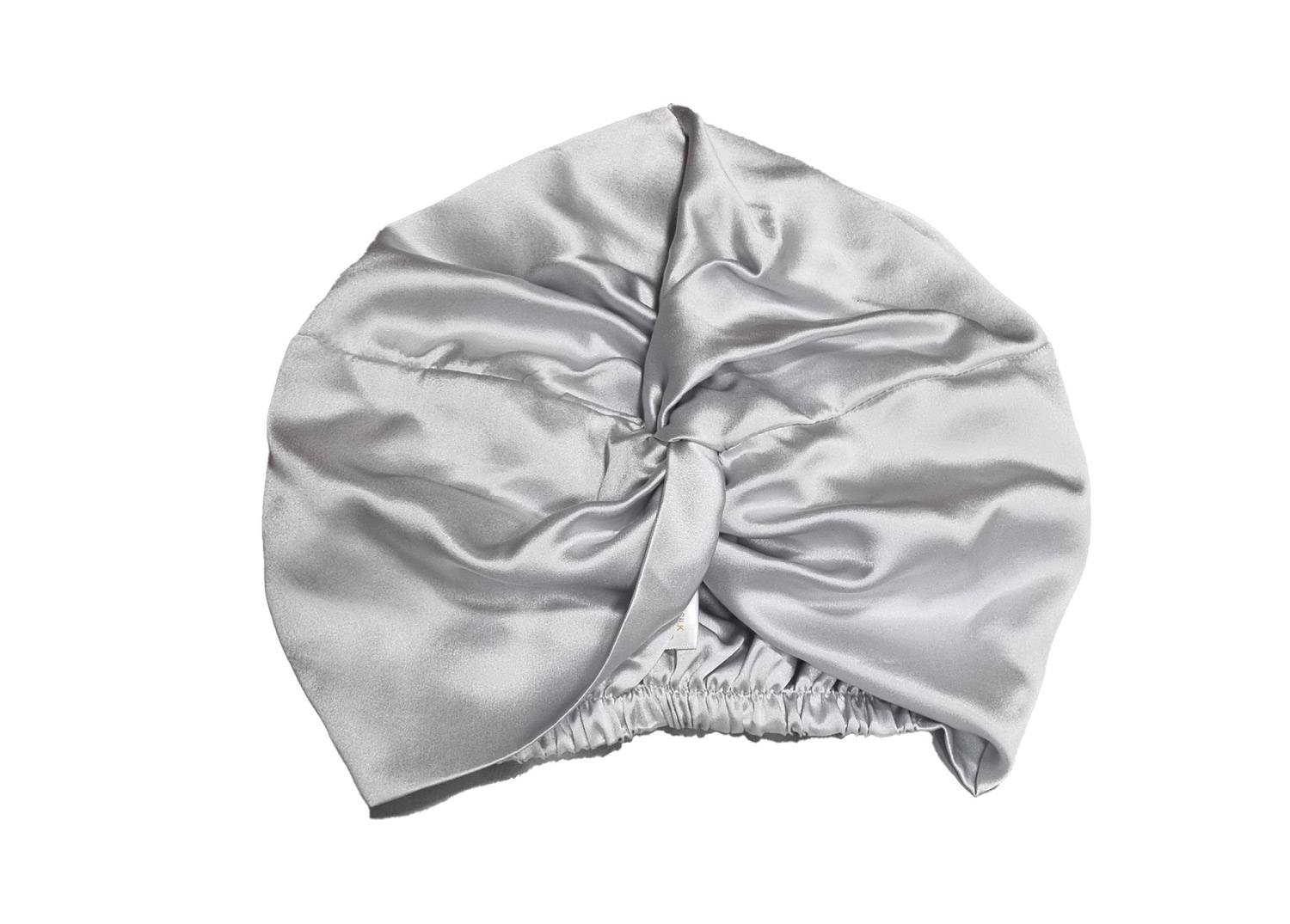 Lucaso Finata Hedvábná čepice na spaní - Silver Gray