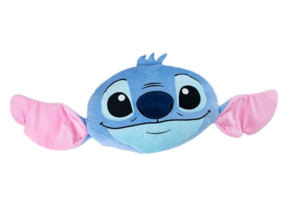 Jerry Fabrics Tvarovaný polštářek - Lilo and Stitch "Blue"