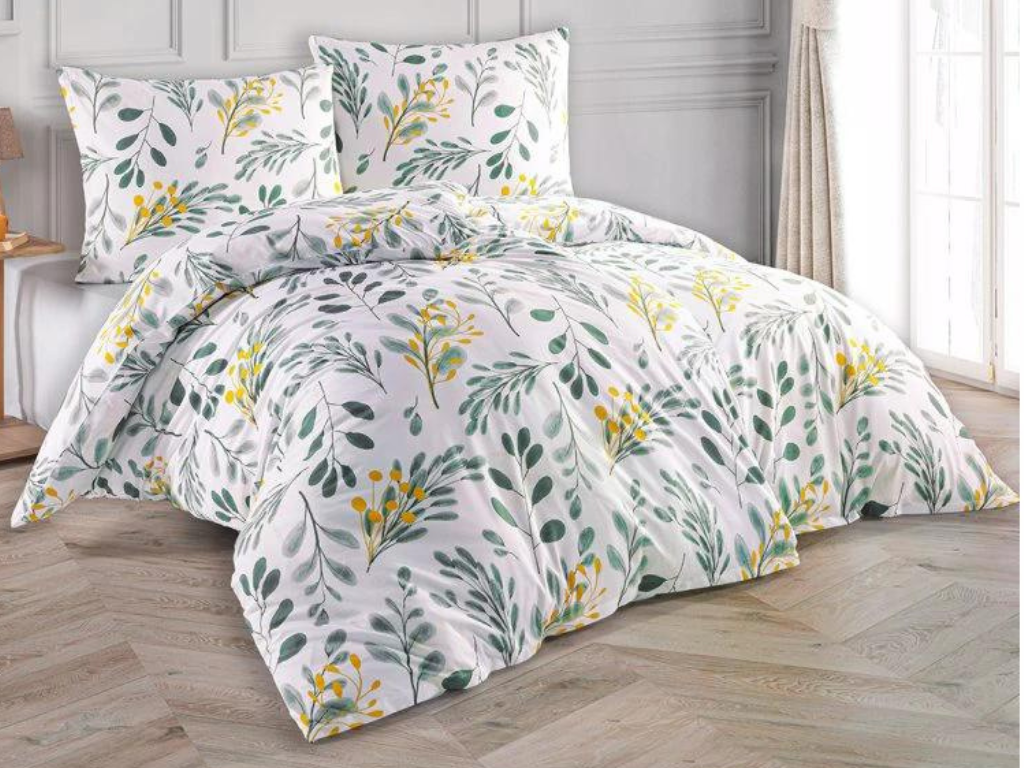 TipTrade Bavlněné povlečení 140x200 + 70x90 cm - Floranc