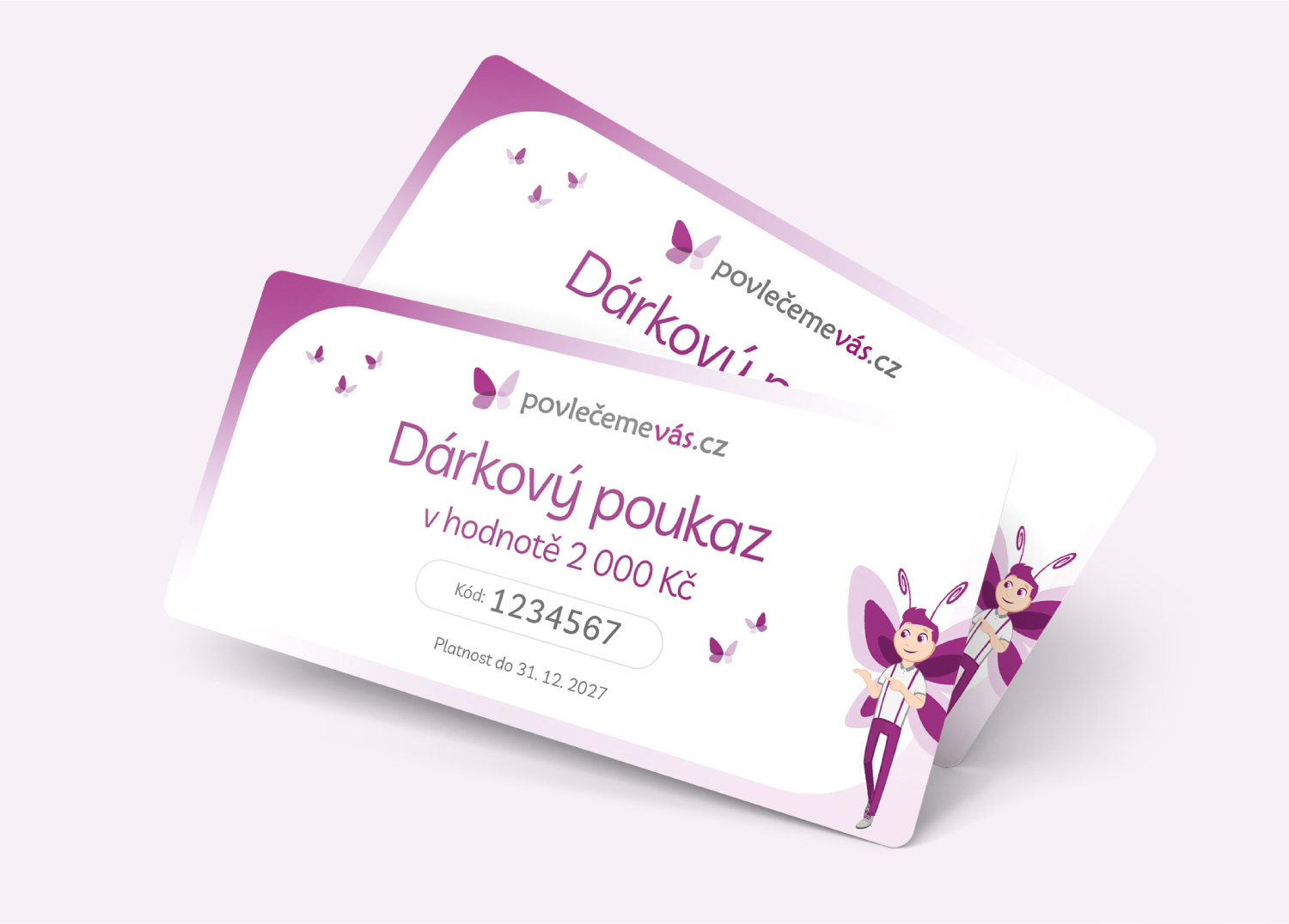 povlečemevás.cz Dárkový poukaz 2 000 Kč - elektronický