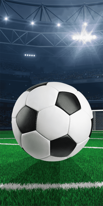 Bavlněná froté osuška 70x140 cm - Fotbal