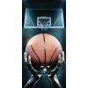 Bavlněná froté osuška 70x140 cm -  Basketbal