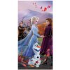 Bavlněná froté osuška 70x140 cm - Frozen 2 "Wind"