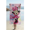 Bavlněná froté osuška 70x140 cm - Minnie "Pink Bow"2