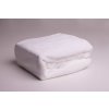 Hřejivé prostěradlo mikroflanel 180x200 cm - Bílá