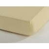 Prostěradlo JERSEY COMFORT 90x200 cm - Žlutá