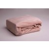 Hřejivé prostěradlo mikroflanel 90x200 cm - Kávová