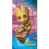 Bavlněná froté osuška 70x140 cm - Groot "I am groot"