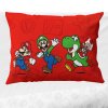 Detske povleceni Super Mario Luigi a Yoshi SUPMARIO2321 detail polstare 70x90