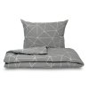 bavlnene povleceni nordic collection 140x200 70x90cm grid sede 381307 1
