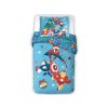 Vánoční bavlněné povlečení 140x200 + 70x90 cm - Avengers Vánoční Jízda