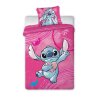 Bavlněné povlečení 140x200 + 70x90 cm - Lilo a Stitch "Zamilovaný"