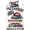 Bavlněné povlečení 140x200 + 70x90 cm - Auta Racing Drag
