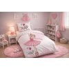 Bavlněné povlečení 140x200 + 70x90 cm - Baletka