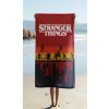 Bavlněná froté osuška 70x140 cm - Stranger Things "Upside Down"2
