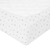 Bavlněné prostěradlo do postýlky 70x140 cm - Hvězdičky5