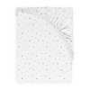 Bavlněné prostěradlo do postýlky 70x140 cm - Hvězdičky4