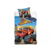 Bavlněné povlečení 140x200 + 70x90 cm - Plamínek a Čtyřkoláci "Připraven na závod"