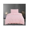 Krepové povlečení 140x200 + 70x90 cm - Naomi růžová