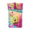 8564 bavlnene detske povleceni sponge bob 140x200