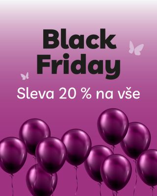 Co je na Black Friday nejlepší? Že si díky kódu 👉 BF20 👈 můžete nakoupit s 20% slevou. 😍 Využijte tuto akci, nakoukněte do...