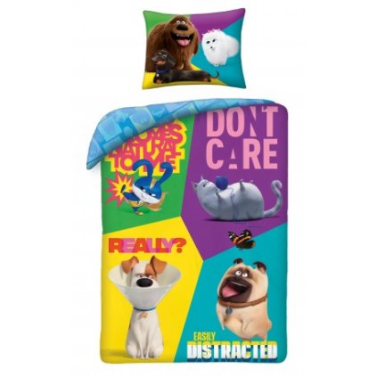 Bavlněné povlečení Secret Life Of Pets