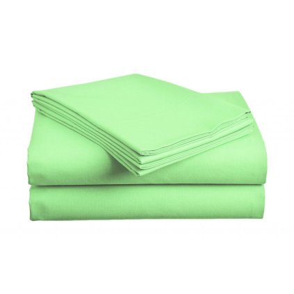 plachta platno bavlnene prosteradlo standard zelan 140x240 cm