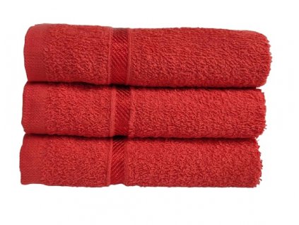 Dětský ručník 30x30cm červený