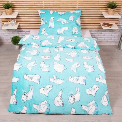 Mikroplyš Lední medvědi 01