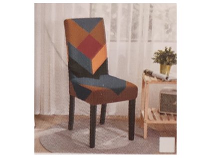 Potah na židle barevný 5