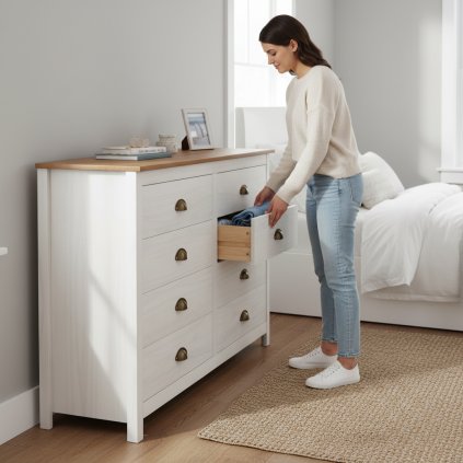 Komoda 8 zásuvek TOPAZIO