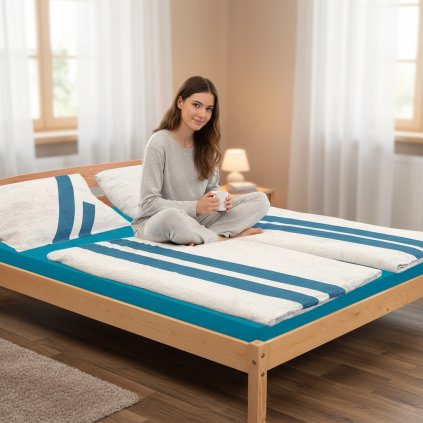 Dvoulůžko 804 lakované 140x200