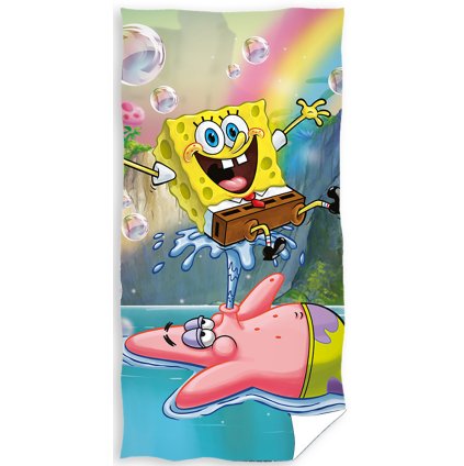 Dětská osuška Sponge Bob Vodotrysk