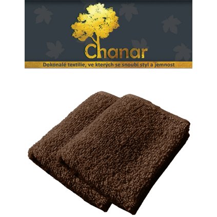 Chanar rucnik Top 30x50 tmave hnedy 1