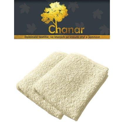 Chanar rucnik Top 30x50 kremovy 1
