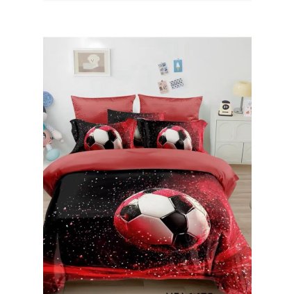 VMB Fotbal červený 3D