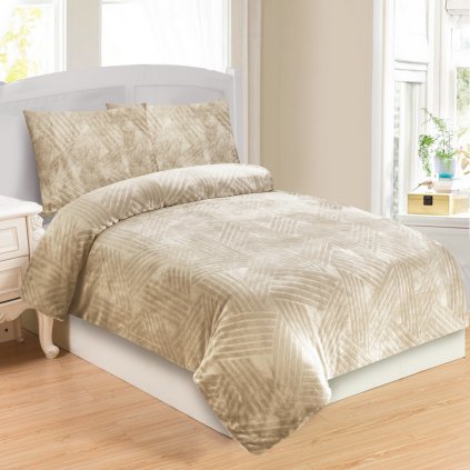 VMB Mikroplyš Velvet béžová