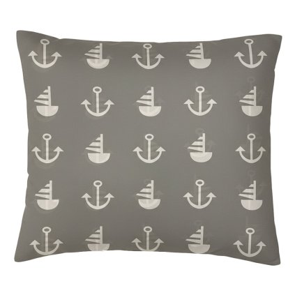 Povlak 70x90 Šedá kotva