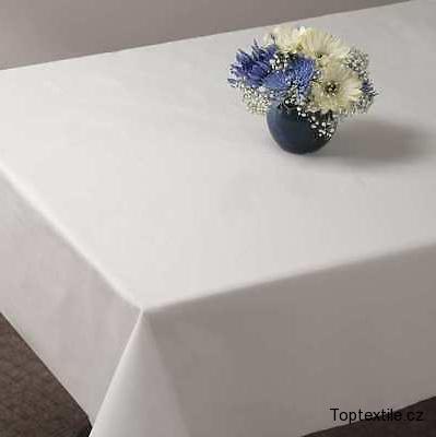 Levně Top textil Ubrus bavlněný bílý 100x100 cm