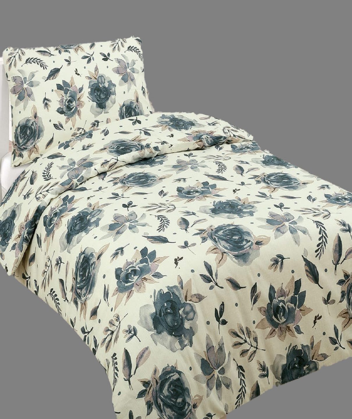 Levně Top textil Bavlněné povlečení Modrá růže