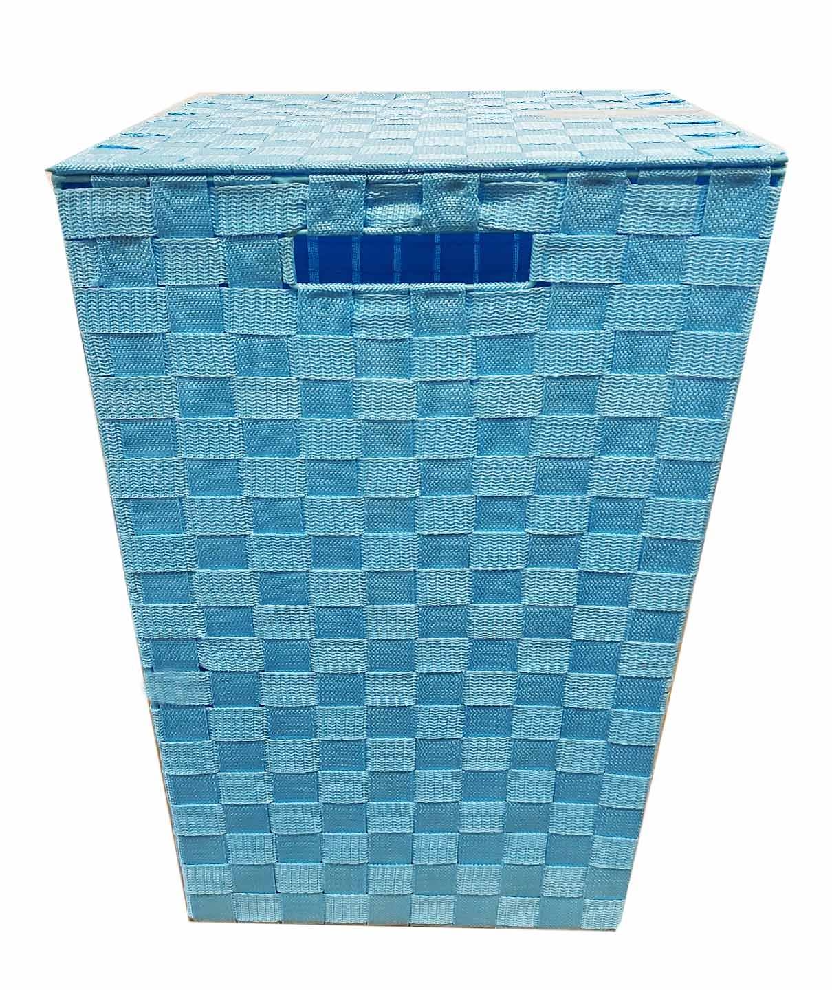 Top textil Košík velký 33x33x53 Modrý