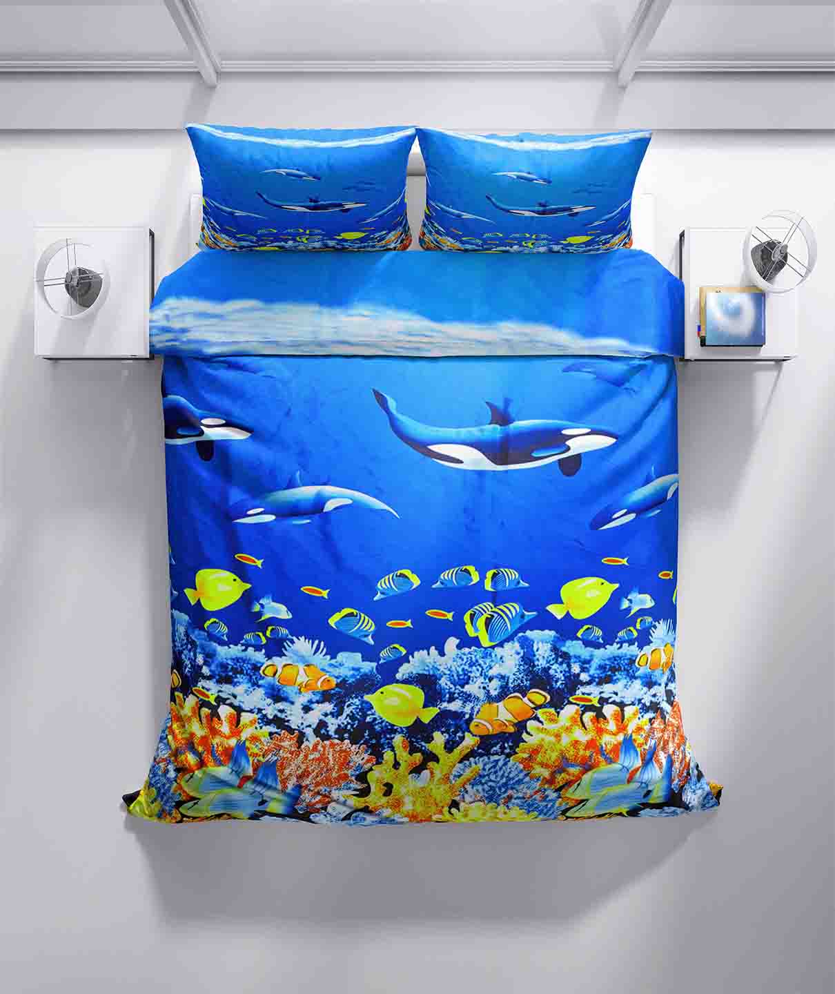 Top textil Povlečení 3D Mořský svět