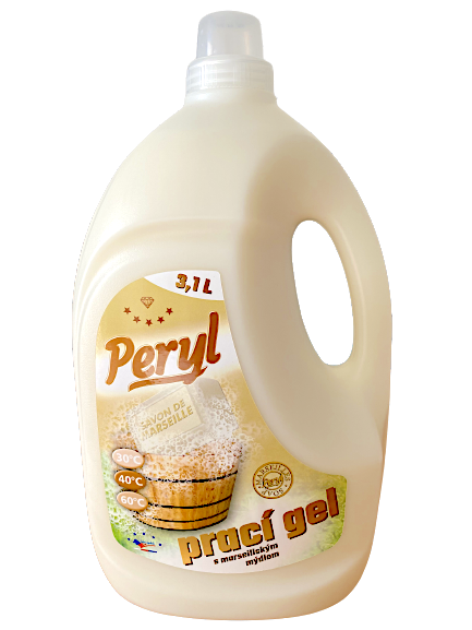 Levně Top textil Prací gel Peryl s marseillským mýdlem 3l