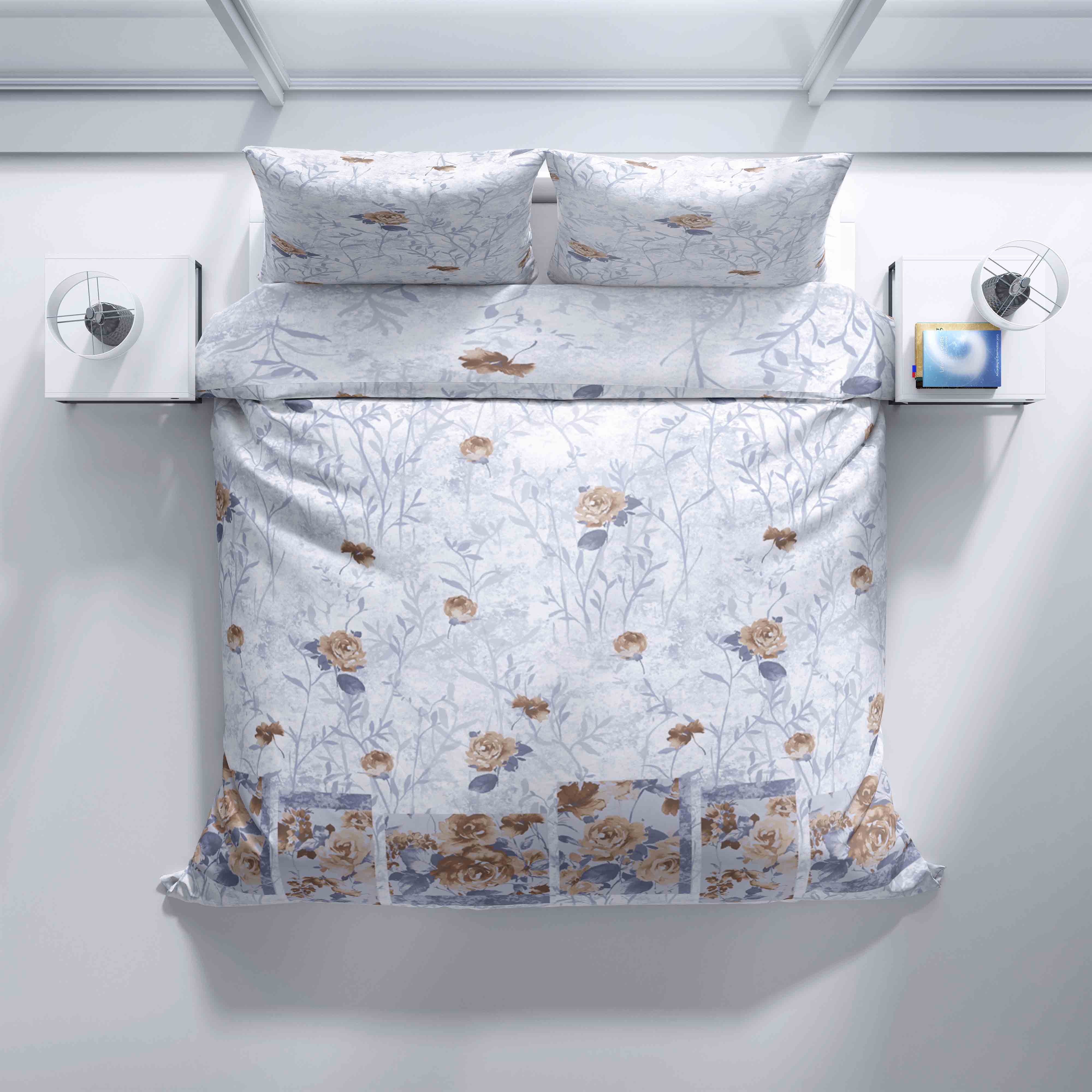 Levně Top textil Flanelové povlečení Baflan- béžová růže