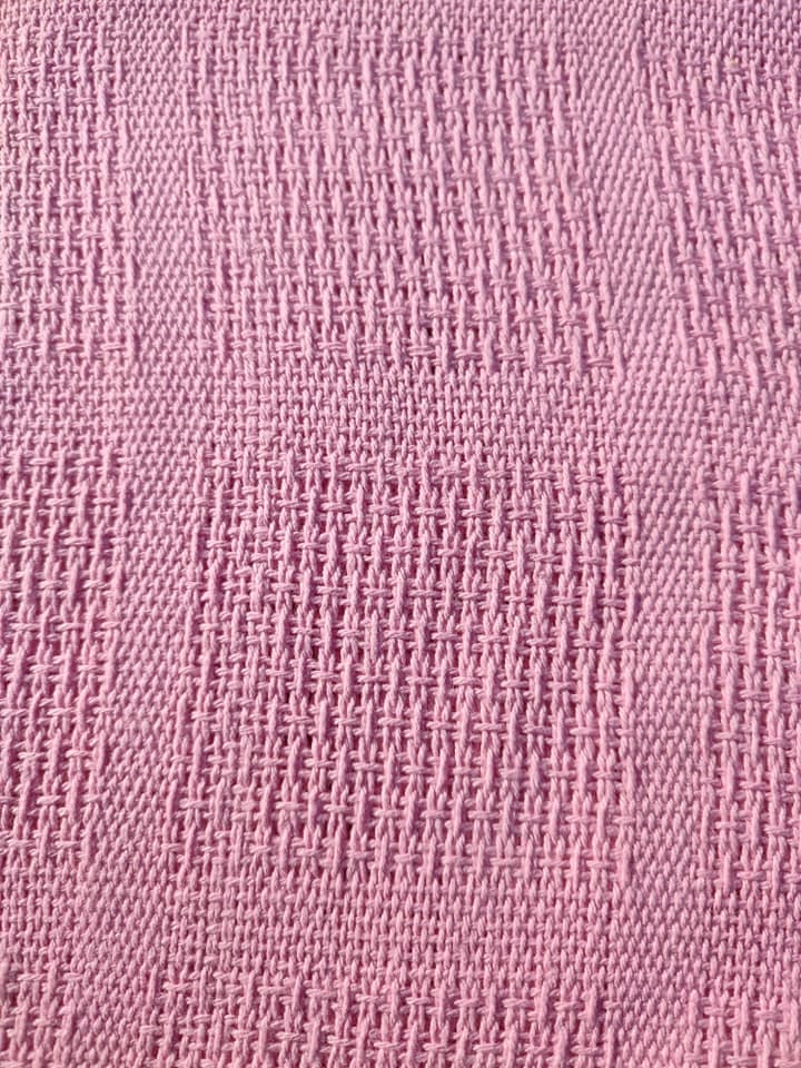 Levně Bavlněná celulární deka 70x90cm Barva: růžová, Rozměr: 70x90