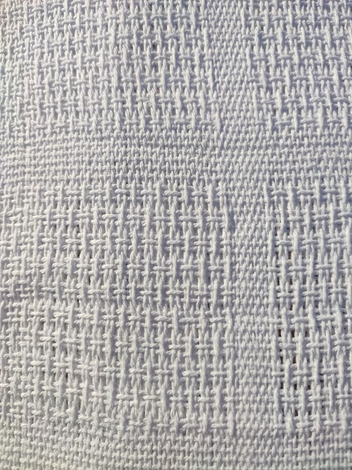 Levně Bavlněná celulární deka 100x150cm Barva: bílá, Rozměr: 100x150