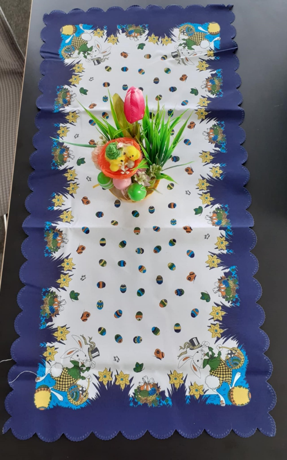 Top textil Velikonoční ubrus Vajíčka, 80x40cm, dekorační 2